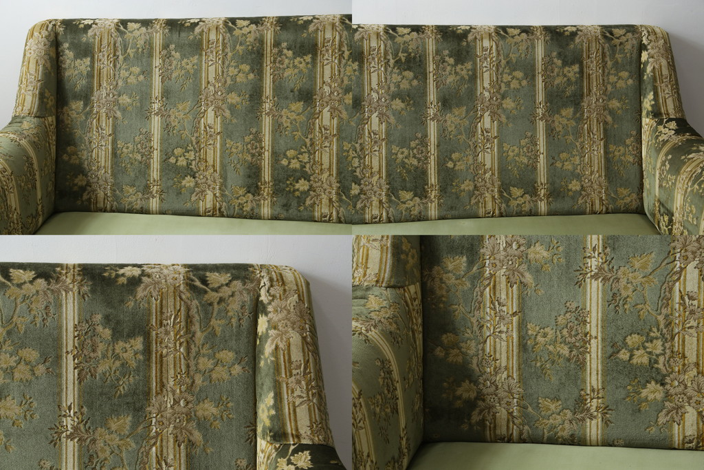中古　美品　DREXEL HERITAGE(ドレクセルヘリテイジ)　クラシカルな雰囲気を醸し出す3人掛けソファ(三人掛けソファ、3P)(R-061906)