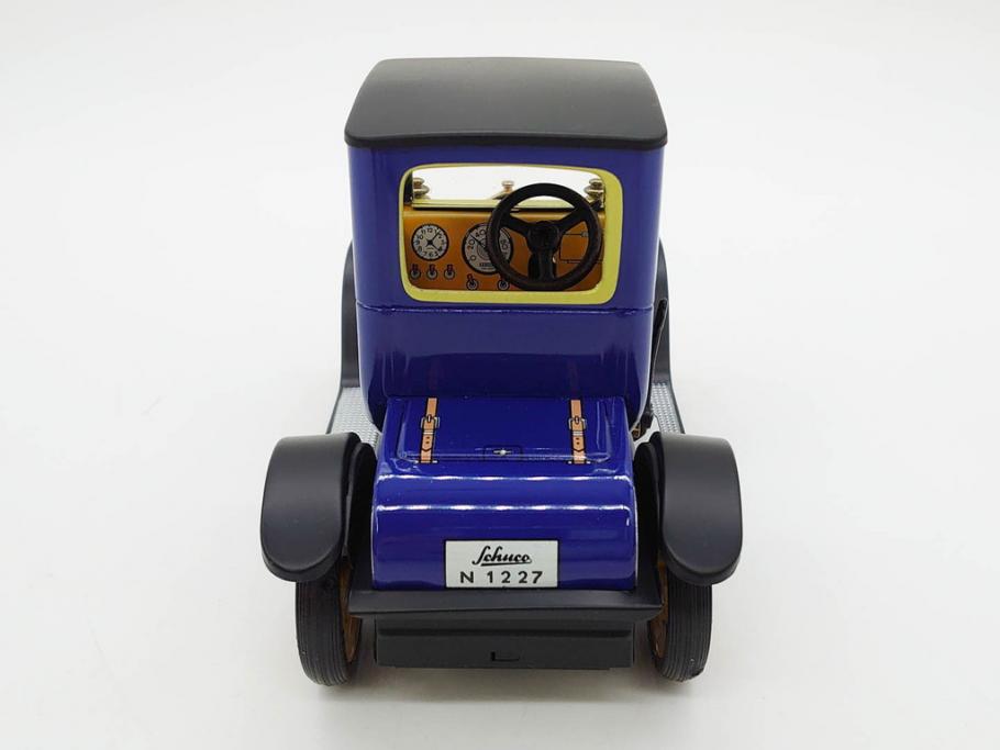 Schuco(シュコー)　OLD TIMER　Ford COUPET 1917 Renault 6cv/1911(1227、1230、1229、1228、ゼンマイ)　Mercedes SIMPLEX 32PS/1902 Opel DOKTORWAGEN 4/8PS 1909 おもちゃ6点セット(フォード、ルノー、メルセデス、オペル、オールドタイマー、玩具、車、外箱付き)(R-080763)
