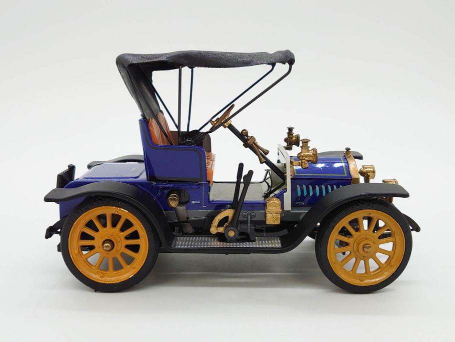 Schuco(シュコー)　OLD TIMER　Ford COUPET 1917 Renault 6cv/1911(1227、1230、1229、1228、ゼンマイ)　Mercedes SIMPLEX 32PS/1902 Opel DOKTORWAGEN 4/8PS 1909 おもちゃ6点セット(フォード、ルノー、メルセデス、オペル、オールドタイマー、玩具、車、外箱付き)(R-080763)