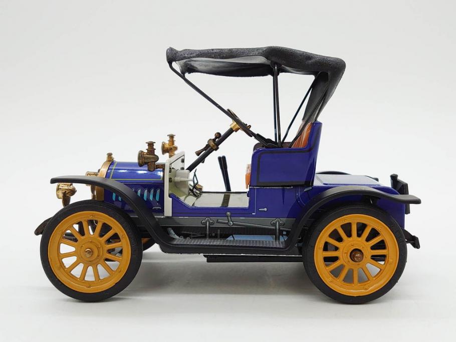 Schuco(シュコー)　OLD TIMER　Ford COUPET 1917 Renault 6cv/1911(1227、1230、1229、1228、ゼンマイ)　Mercedes SIMPLEX 32PS/1902 Opel DOKTORWAGEN 4/8PS 1909 おもちゃ6点セット(フォード、ルノー、メルセデス、オペル、オールドタイマー、玩具、車、外箱付き)(R-080763)