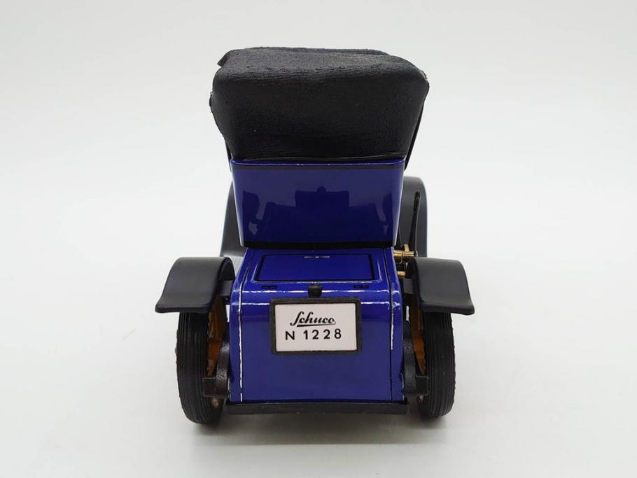 Schuco(シュコー)　OLD TIMER　Ford COUPET 1917 Renault 6cv/1911(1227、1230、1229、1228、ゼンマイ)　Mercedes SIMPLEX 32PS/1902 Opel DOKTORWAGEN 4/8PS 1909 おもちゃ6点セット(フォード、ルノー、メルセデス、オペル、オールドタイマー、玩具、車、外箱付き)(R-080763)
