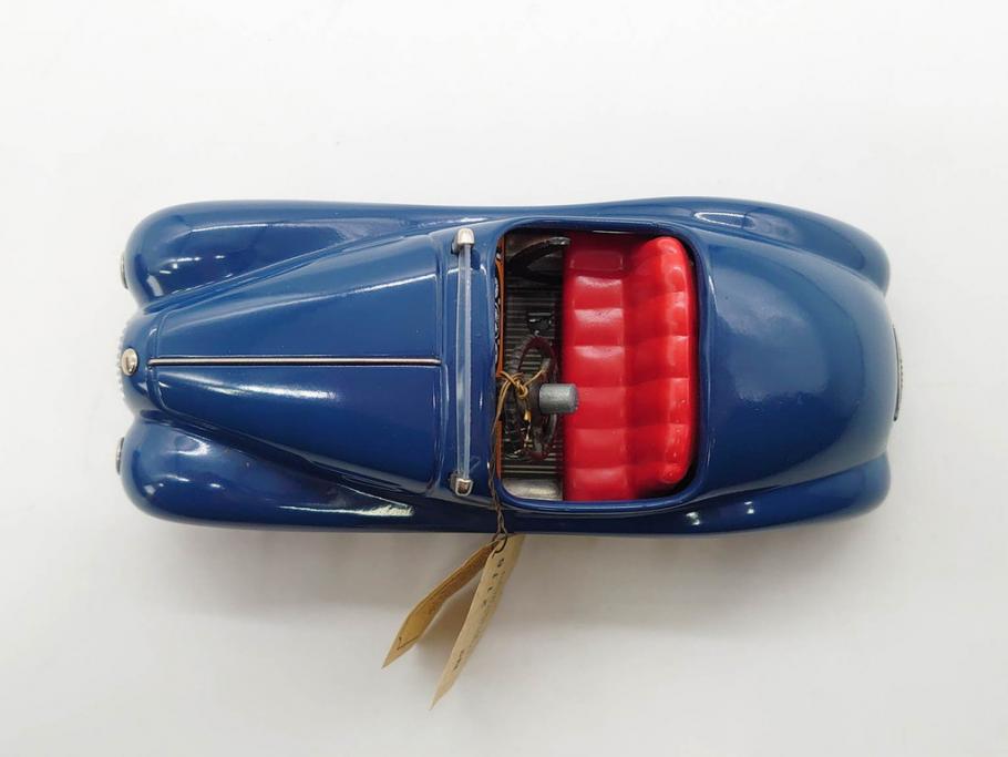 Schuco(シュコー)　Akustico 2002/Examico 4001(4011)/BMW 327 coupe 1/18/Studio IV Bugatti　おもちゃ4点セット(Edition、Classic、ブガッティ、クーペ、エグザミコ、ゼンマイ、ブリキ、玩具、車、外箱付き)(R-080764)