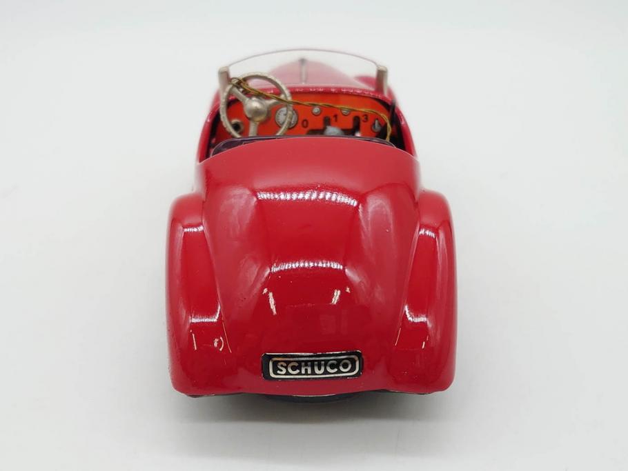 Schuco(シュコー)　Akustico 2002/Examico 4001(4011)/BMW 327 coupe 1/18/Studio IV Bugatti　おもちゃ4点セット(Edition、Classic、ブガッティ、クーペ、エグザミコ、ゼンマイ、ブリキ、玩具、車、外箱付き)(R-080764)