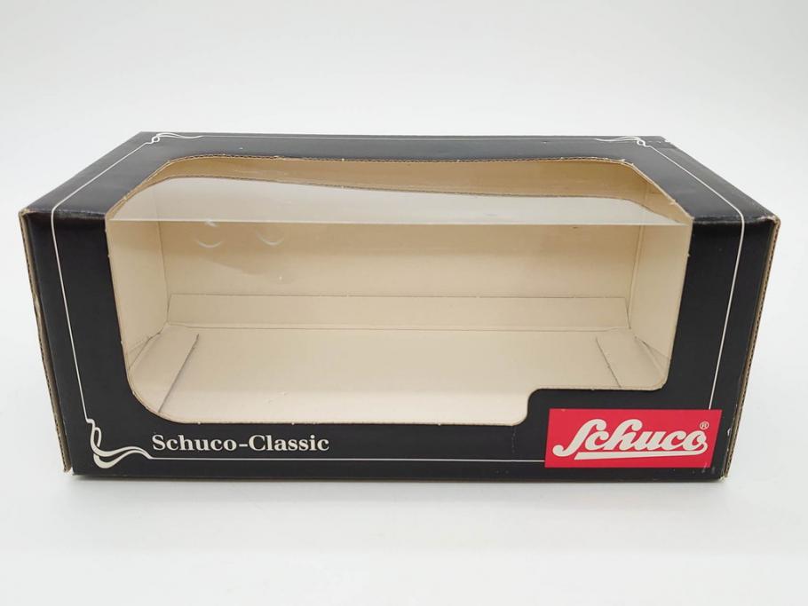 Schuco(シュコー)　Akustico 2002/Examico 4001(4011)/BMW 327 coupe 1/18/Studio IV Bugatti　おもちゃ4点セット(Edition、Classic、ブガッティ、クーペ、エグザミコ、ゼンマイ、ブリキ、玩具、車、外箱付き)(R-080764)