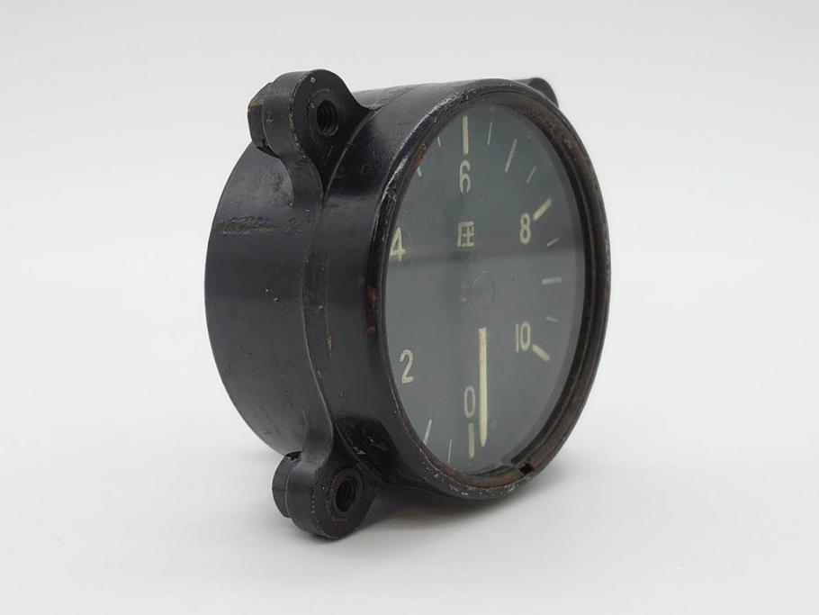 ジャンク品　品川製作所　航空計器(軍用?、日本軍?、陸海?、高度計?、圧力計?)(R-074983)