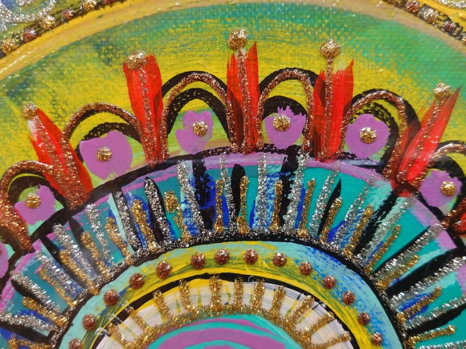 真作　現在入手困難!!　オーストラリア画家　エイリアン・ロメリー　Ariane Roemmele　外面の顔(絵画、額装、箱付き)(R-074992)