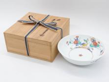 和製アンティーク　朱塗り　和モダンなデザインがお洒落な木製のお椀7客セット(漆器、和食器)