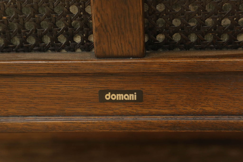 中古　カリモク家具　domani(ドマーニ)　涼しげな佇まいが魅力的なソファ(ラブソファ、2人掛け、2P)(R-060841)