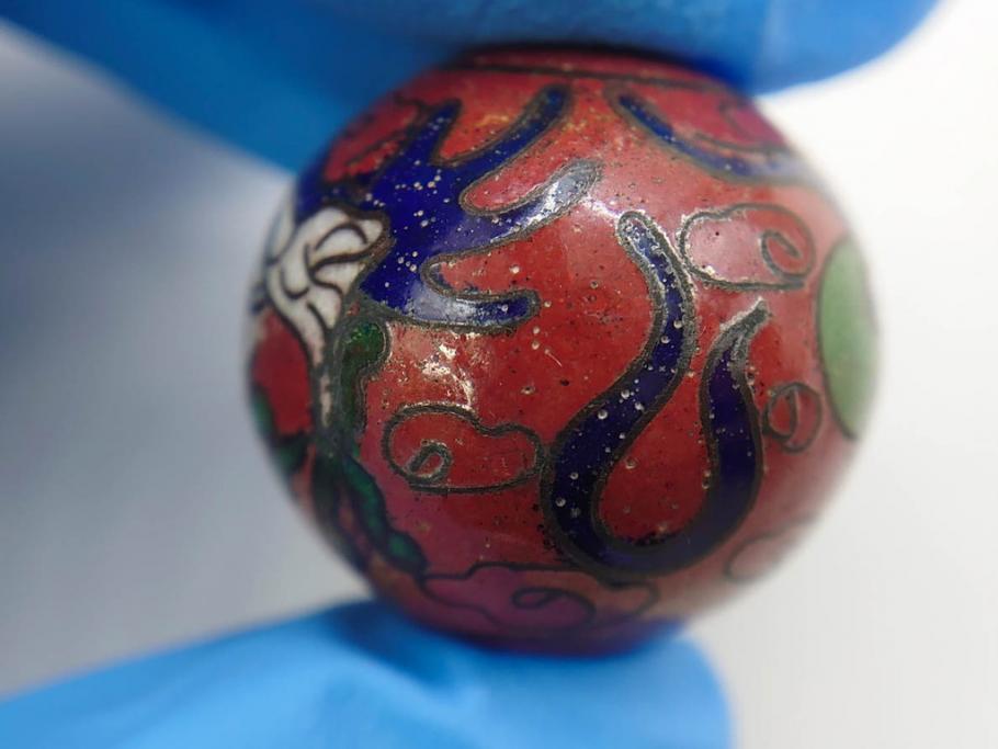アンティーク　時代物　さりげない美しさのある帯留4点セット(金魚、龍、竜、花、帯留め、帯締め、着物道具、和装小物、アクセサリー)(R-081014)