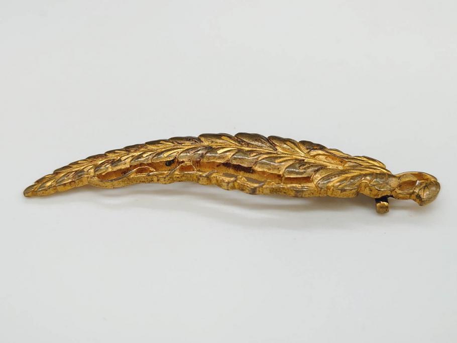 彫金　真珠　パール　SPM刻印　気品に満ちた帯留3点セット(藤?、花、帯留め、着物道具、和装小物、アクセサリー)(R-081322)　