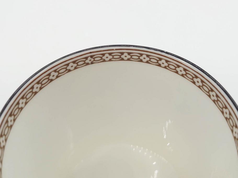 イギリス　WEDGWOOD(ウェッジウッド)　FLORENTINE TURQUOISE(フロレンティーン ターコイズ)　重厚感ある佇まいのコーヒーカップ&ソーサー4客セット(グロテスク文様、フルーツ、果物、C&S、洋食器、英国)(R-081216)