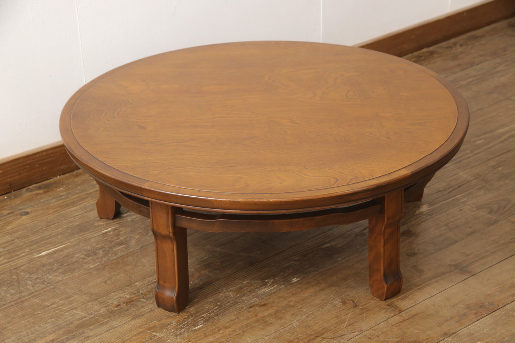 ビンテージ モリシゲ(MORISHIGE/森繁) 和室におすすめの丸型テーブル 