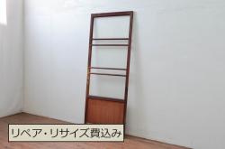 ビンテージ建具　どこか懐かしさを感じるドア1枚(ガラス扉、ヴィンテージ)(R-080881)