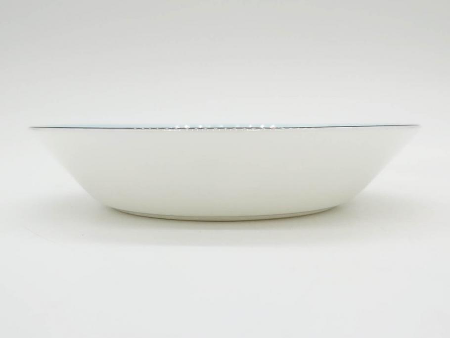 イギリス　WEDGWOOD(ウェッジウッド)　FLORENTINE TURQUOISE(フロレンティーン ターコイズ)　クラシックなデザインの気品あふれるボウル大小6枚セット(グロテスク文様、深皿、サラダボウル、サラダソーサー、洋食器、英国)(R-081227)