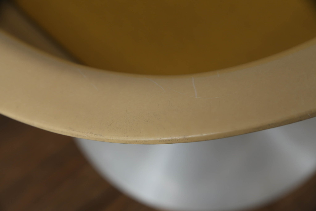【セミオーダー家具実例】ラウンジチェアに高品質リペアを施しました。ご希望の生地で座面を張り替えました。(イージーチェア、1人掛けソファ、椅子)