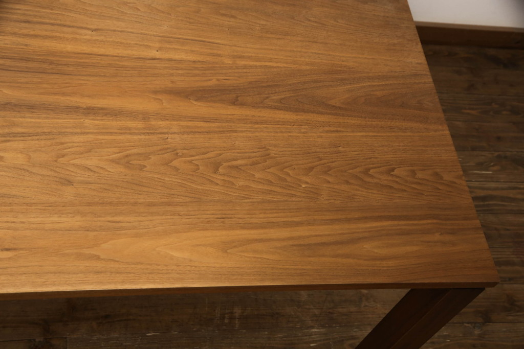 中古　展示美品　Ritzwell(リッツウェル)　FV TABLE　ウォールナット材　木目の美しさとぬくもりを感じるダイニングテーブル(FV778-200・OB、6人掛け、8人掛け、食卓、作業台)(定価462,000円)(R-065767)