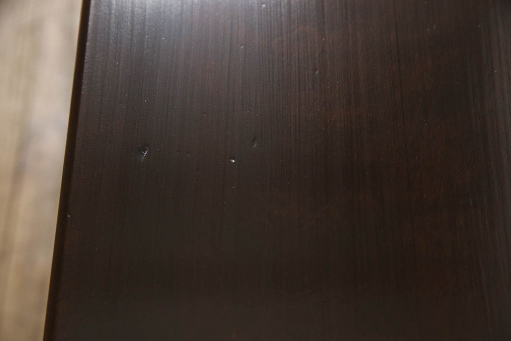和製ビンテージ　北海道民芸家具　希少な絶版品　落ち着いた木の色合いが魅力的なテレビボード(ローボード、収納棚、ヴィンテージ)(R-052847)