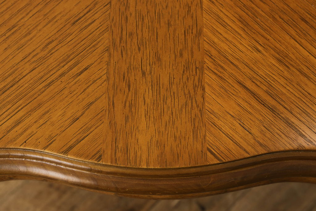 中古　DREXEL HERITAGE(ドレクセルヘリテイジ)　Grand Villa(グランドヴィラ)　ダイニングテーブル(エクステンションテーブル、2人掛け、4人掛け)(定価約60万円)(R-051147)
