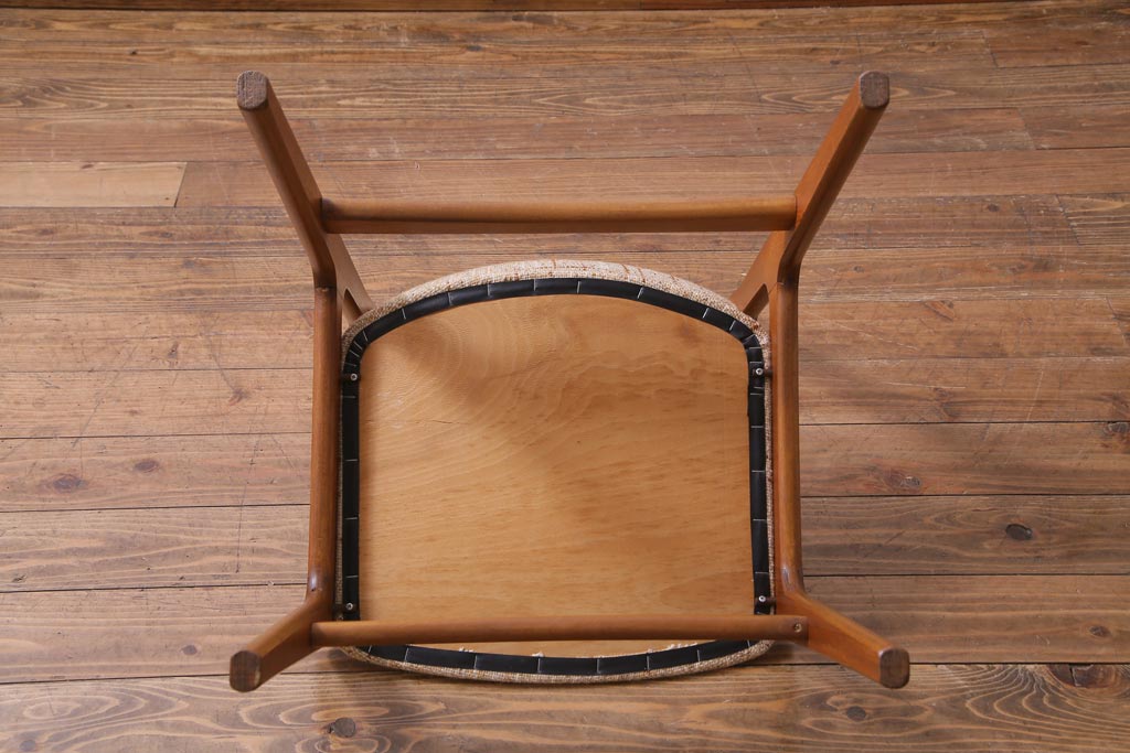 ヴィンテージ家具　デンマーク　erik buch(エリック・バック)を彷彿させるビンテージチェア(ダイニングチェア、椅子、北欧)(2)