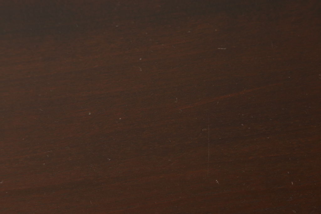 中古　美品　松本民芸家具　気品と落ち着きのある佇まいが魅力のC型食卓(4人掛けダイニングテーブル、6人掛け)(定価約46万円)(R-054268)