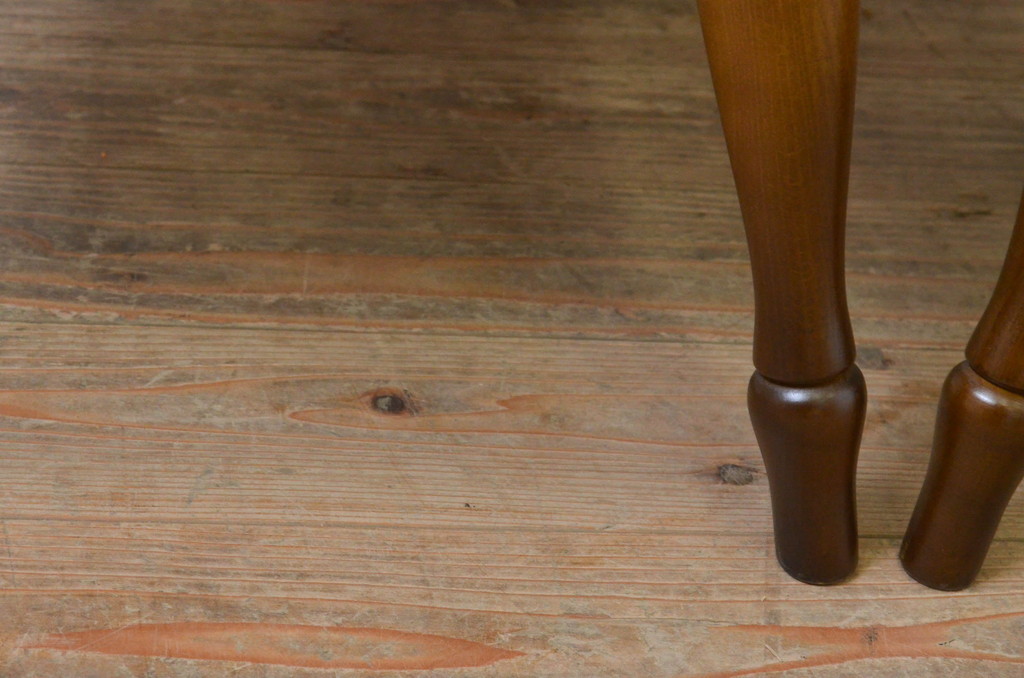 中古　美品　飛騨産業　キツツキマーク　木のぬくもりを感じるダイニングチェア4脚セット(板座チェア、椅子、イス、いす)(R-073686)