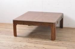 中古　飛騨産業　キツツキ　kids furniture　KF151TB　ビーチ材　キッズスタッキングテーブル(キャスター付きテーブル)(R-038403)
