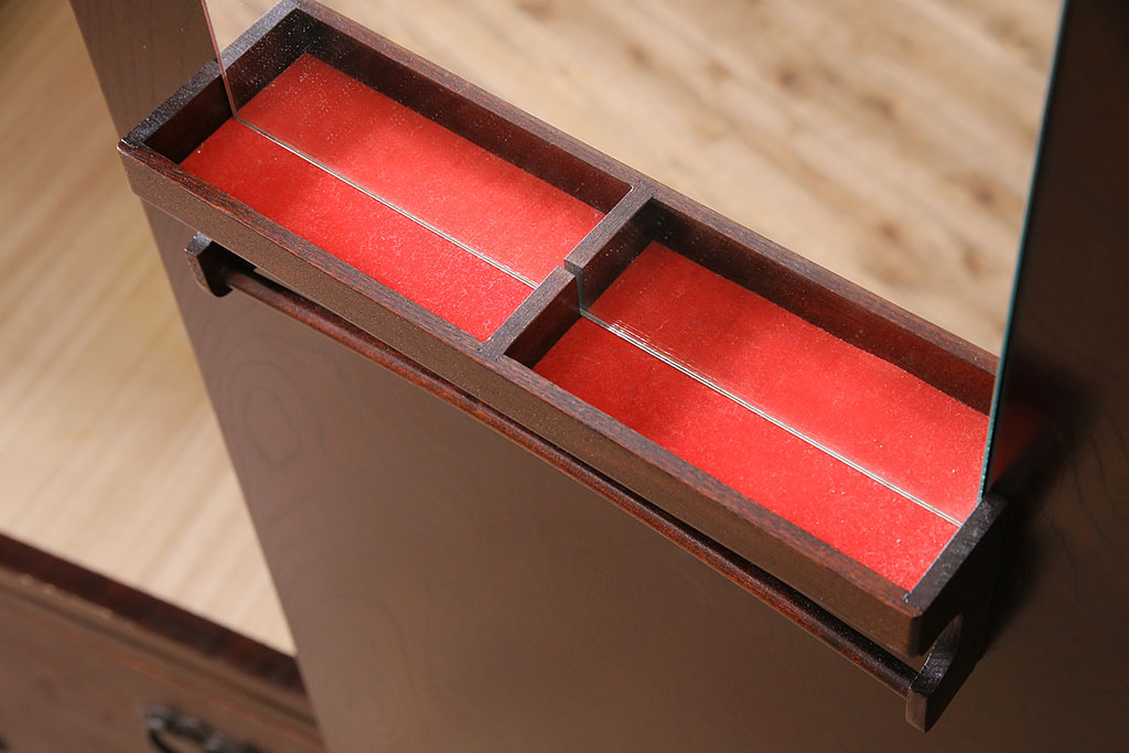中古　岩谷堂箪笥をベースに使いやすく薄型リメイクする収納棚(本箱、キャビネット)(R-047398)