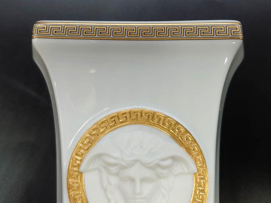 ヴェルサーチ VERSACE フラワーベース メデューサ ローゼン