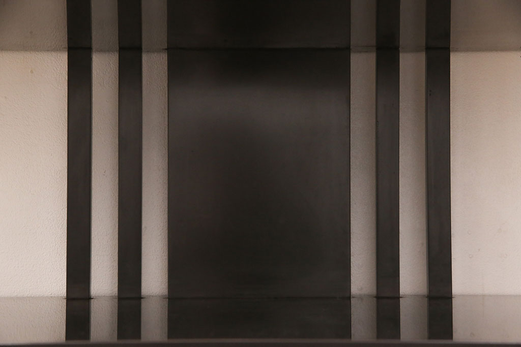 中古　伝統工芸　輪島塗　角野岩次作　昇陽松飾棚　上質な和の空間づくりにおすすめの飾り棚(茶棚、収納棚、戸棚)(R-049186)