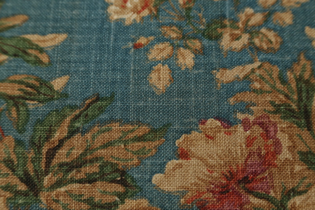 イギリスビンテージ　ERCOL(アーコール)　Old Colonial(オールドコロニアル)　シックな英国カントリースタイルのお部屋におすすめなオットマン(フットスツール、1Pソファ、1人掛けソファ、一人掛けソファ、椅子、イス、チェア、ヴィンテージ、北欧)(R-066808)