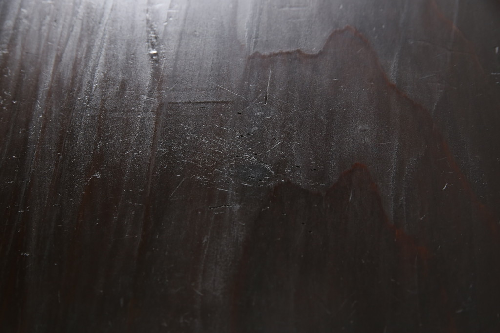 和製アンティーク　前面栗材　趣き深い漆の色合いが綺麗な米沢箪笥(衣装たんす、収納タンス、時代箪笥、引き出し)(R-066109)