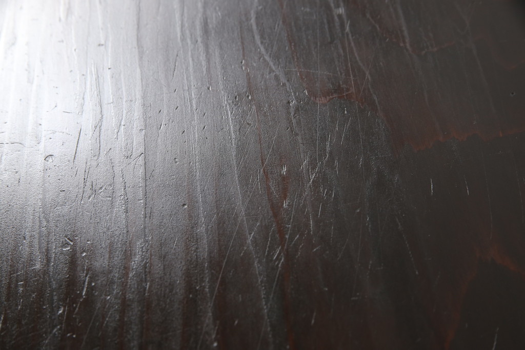 和製アンティーク　前面栗材　趣き深い漆の色合いが綺麗な米沢箪笥(衣装たんす、収納タンス、時代箪笥、引き出し)(R-066109)