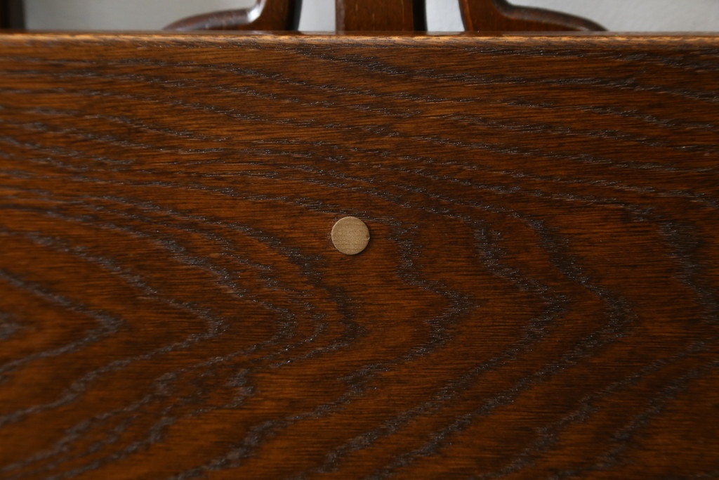 中古　美品　ブランド家具　かわいいデザインの収納付きベンチ(椅子、いす、イス、板座チェア)(R-080009)