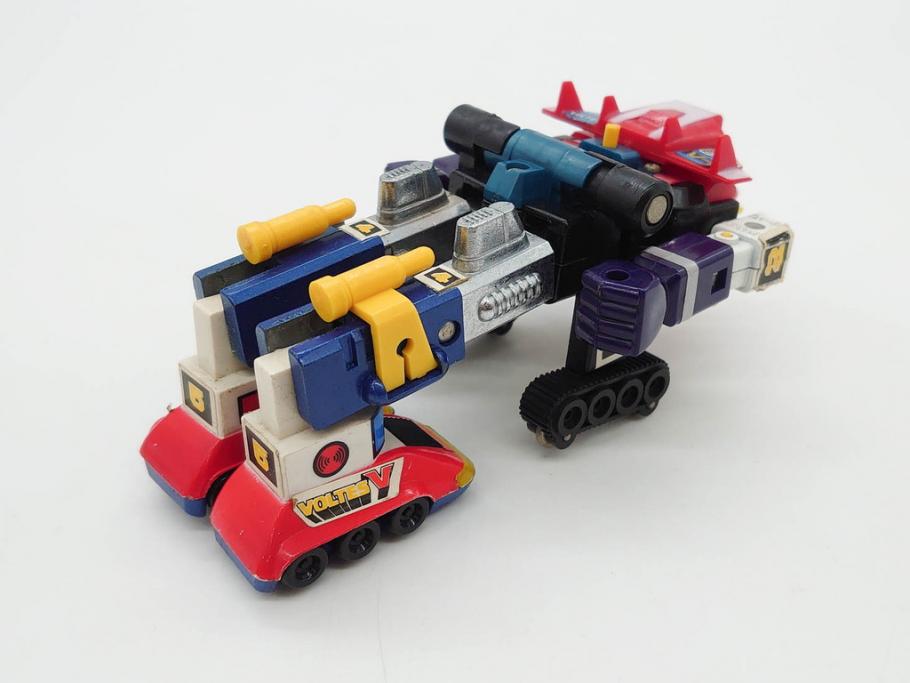当時物　ポピー　超合金　テレビ朝日　東映　天空剣　超電磁マシーン　ボルテスV(ファイブ) GA-80 ボルトランダー PB-08　2点セット(合金玩具、おもちゃ、VOLT LANDER、フィギュア)(R-075239)