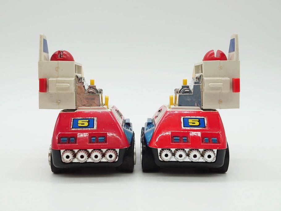 当時物　ポピー　超合金　テレビ朝日　東映　天空剣　超電磁マシーン　ボルテスV(ファイブ) GA-80 ボルトランダー PB-08　2点セット(合金玩具、おもちゃ、VOLT LANDER、フィギュア)(R-075239)