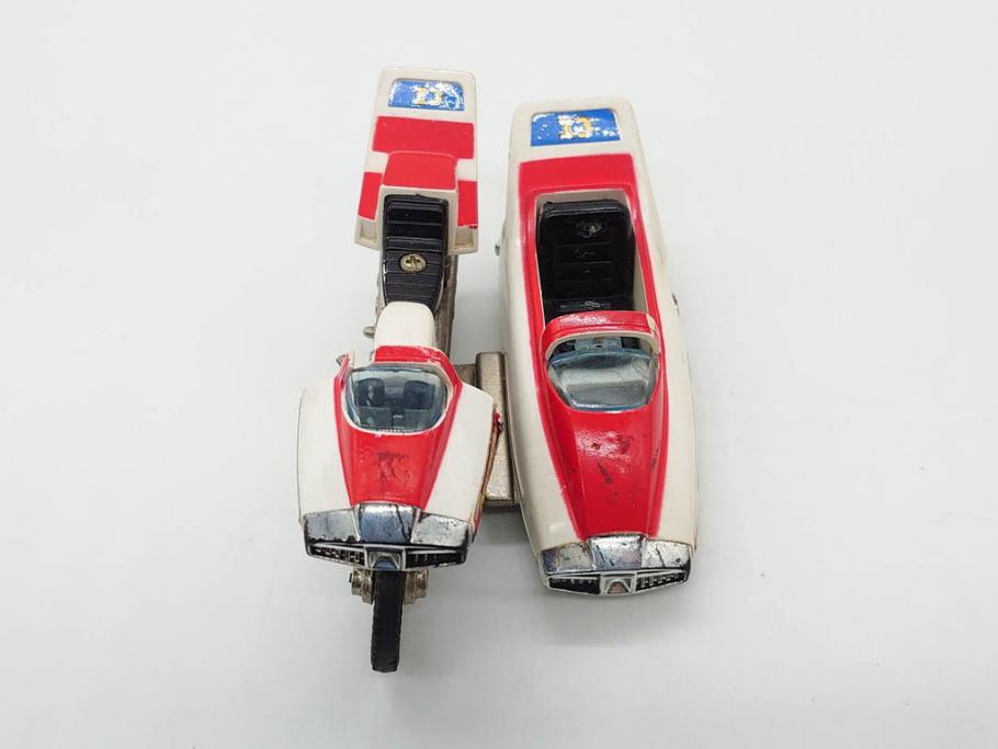 当時物　ポピー　石森プロ　超合金　秘密戦隊 モモレンジャー　ジャッカー電撃隊 スペードエース　ジョーカー ロボット刑事・K　アンドロマルス　仮面ライダー(GB-12)　太陽戦隊サンバルカン バルイーグル(GB-34)　大戦隊 ゴーグルブラック(GB-71)　電子戦隊 デンジブルー(GB-16) デンジマシン(PB-97)　スーパーミクロマン　10点セット(合金玩具、おもちゃ)(R-075240)