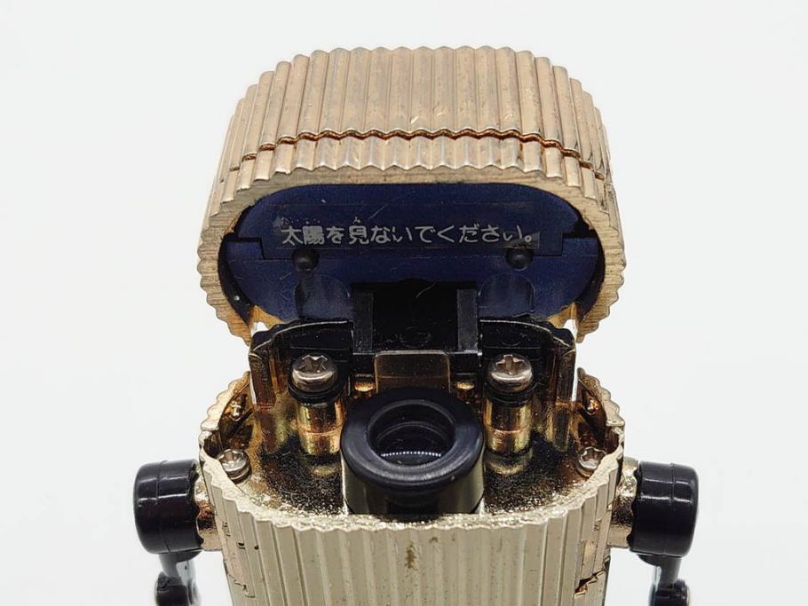 当時物 昭和レトロ 超合金 ポピー クリスタルカット 黄金戦士