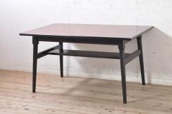 アンティーク家具　木の質感を活かしたシンプルな作業台(ベンチ、テーブル)(R-048487)