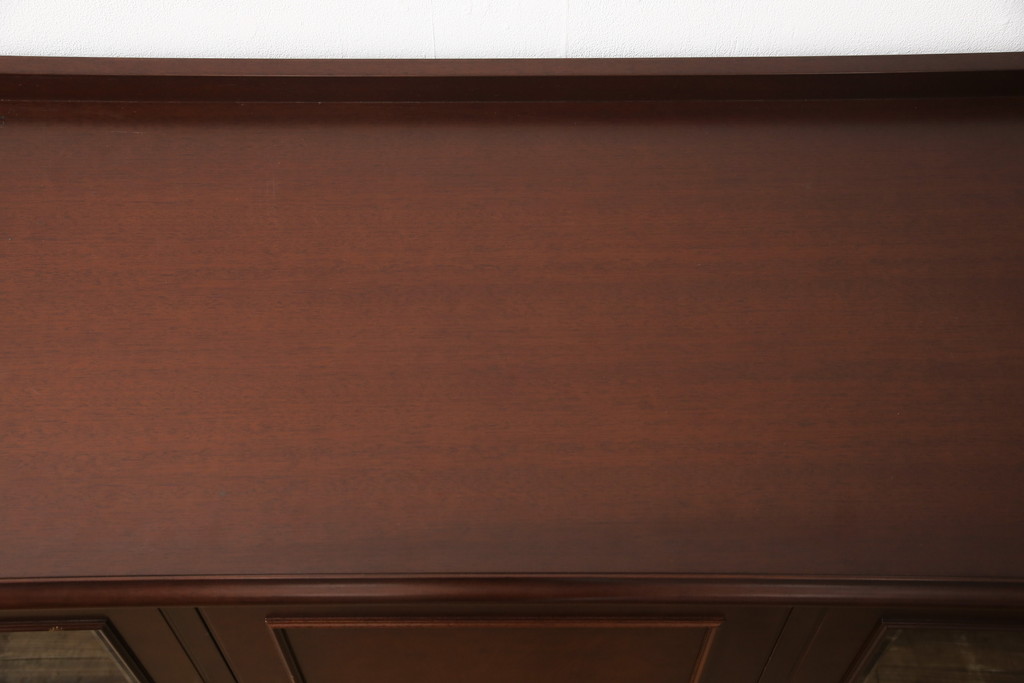 中古　美品　メープル不二屋　品の良さが高級感を高めるサイドボード(定価約38万円)(収納棚、戸棚、キャビネット)(R-057357)