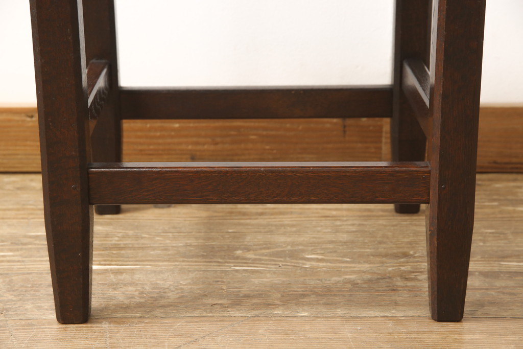中古　松本民芸家具　アジアンテイストのお部屋にもぴったりなラッシスツール(椅子、チェア)(R-052939)