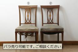 中古　展示美品　柏木工　CC71A(オーク)　CIVIL(シビル)　シンプルながらデザイン性を感じられるダイニングチェア2脚セット(板座チェア、椅子、イス)(R-065750)