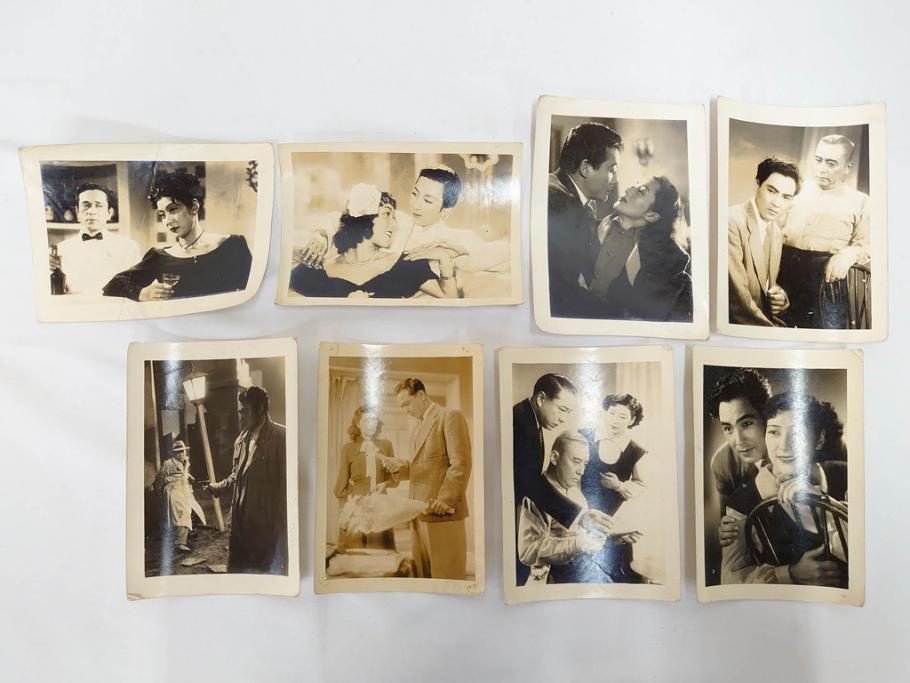 大映　松竹　東映　映画　ブロマイド　スチール写真104枚セット(白黒写真、女優、俳優、古写真、安宅家の人々、緑の仲間、泥にまみれて、心に花の咲く日まで、戦慄の七仮面)(R-081421)