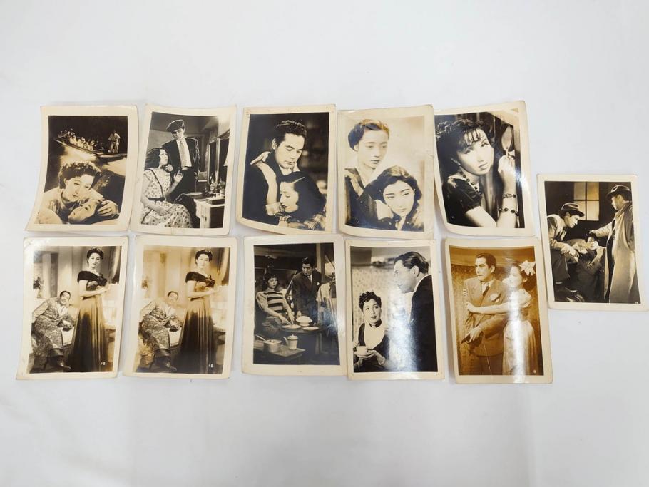 大映　松竹　東映　映画　ブロマイド　スチール写真104枚セット(白黒写真、女優、俳優、古写真、安宅家の人々、緑の仲間、泥にまみれて、心に花の咲く日まで、戦慄の七仮面)(R-081421)