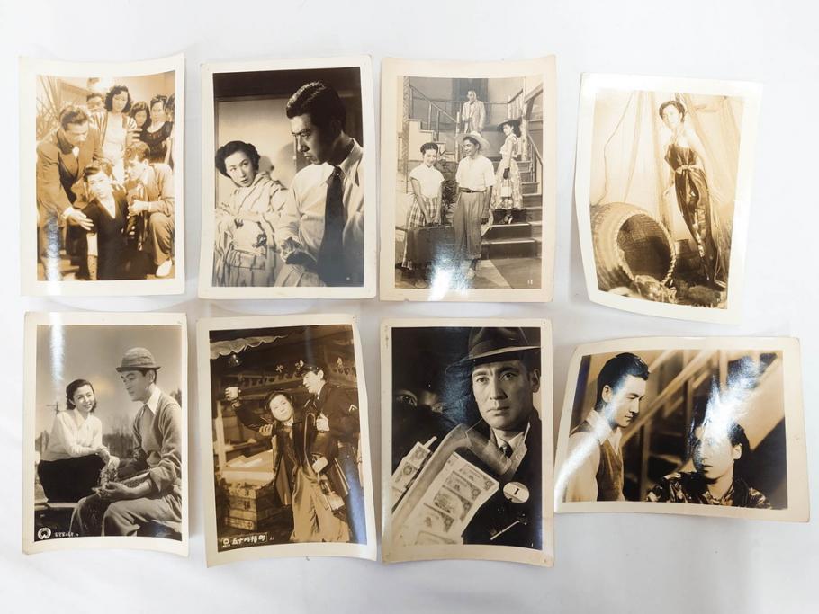大映　松竹　東映　映画　ブロマイド　スチール写真104枚セット(白黒写真、女優、俳優、古写真、安宅家の人々、緑の仲間、泥にまみれて、心に花の咲く日まで、戦慄の七仮面)(R-081421)
