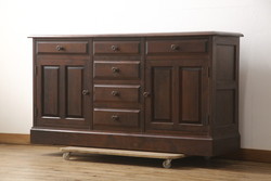 アンティーク家具　大正昭和初期　サイドボード(テレビ台)(R-036591)