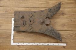 イギリスアンティーク　繊細なデザインが高級感を高める真鍮製のポールハンガー(ハンガースタンド、帽子掛け、店舗什器)(R-059720)