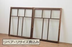 【オーダー注文・受注生産商品】ラフジュ工房オリジナル　ステンドグラスがアクセントのドア(建具)