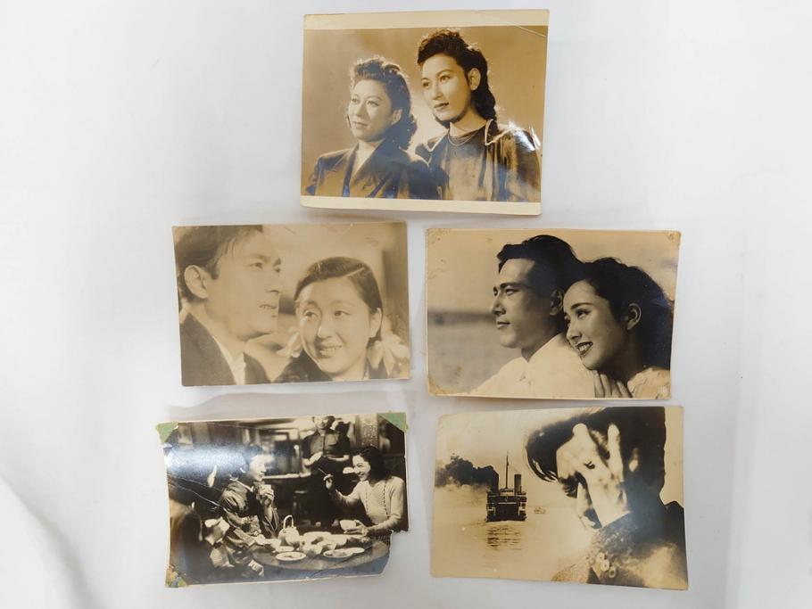 大映　松竹　東宝　映画　ブロマイド　写真100枚セット(女優、俳優、古写真、白黒写真、月よりの使者、プーサン、大都会の午前3時、五十円横丁、妖精は花の匂いがする)(R-081424)