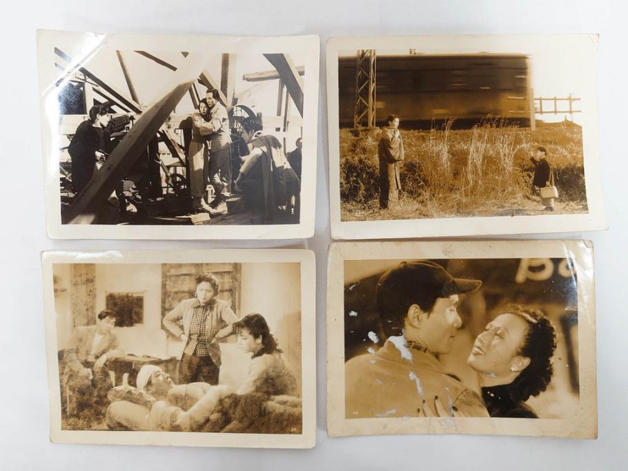 大映　松竹　東宝　映画　ブロマイド　写真100枚セット(女優、俳優、古写真、白黒写真、月よりの使者、プーサン、大都会の午前3時、五十円横丁、妖精は花の匂いがする)(R-081424)