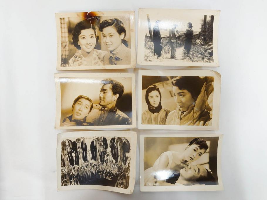 大映　松竹　東宝　映画　ブロマイド　写真100枚セット(女優、俳優、古写真、白黒写真、月よりの使者、プーサン、大都会の午前3時、五十円横丁、妖精は花の匂いがする)(R-081424)